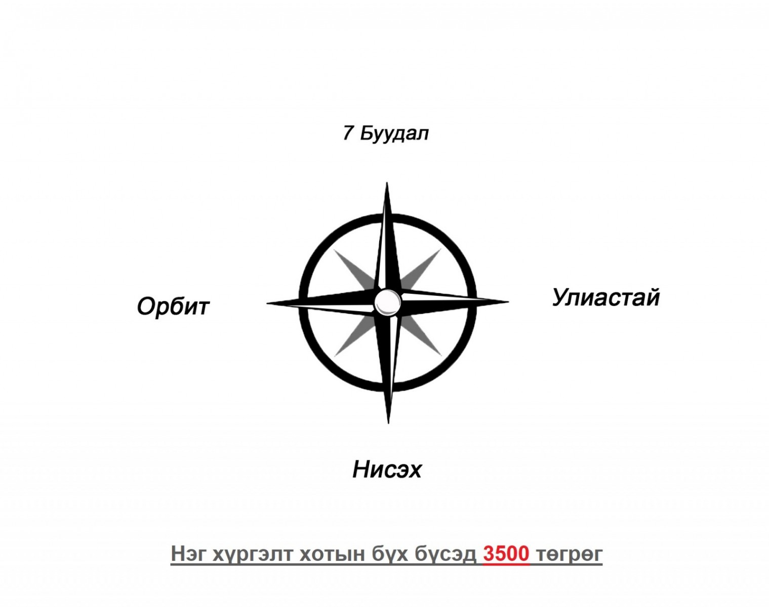 Хүргэлтийн үнэ, тариф
